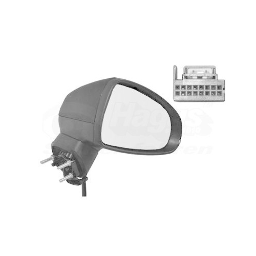 VAN WEZEL Au&szlig;enspiegel * HAGUS * 0301806