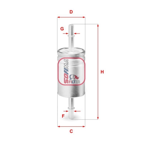 SOFIMA Kraftstofffilter S 3740 B