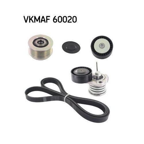 SKF Keilrippenriemensatz VKMAF 60020