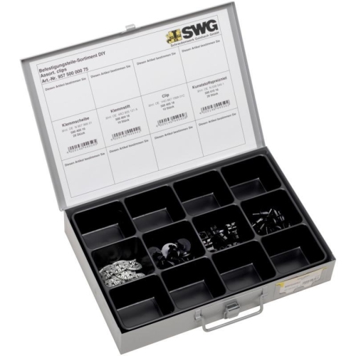 Befestigungsteile DIY - Sortiment Satz Set SWG 957 500 000 75