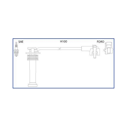 ASTEMO-HITACHI Z&uuml;ndleitungssatz Hueco