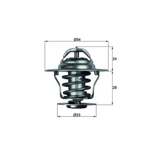 MAHLE Thermostat, K&uuml;hlmittel BEHR TX 11 71D