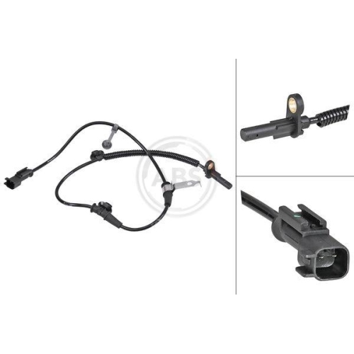 A.B.S. Sensor, Raddrehzahl 30167