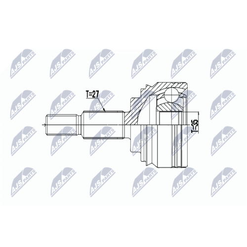 NTY Gelenksatz, Antriebswelle NPZ-RE-058