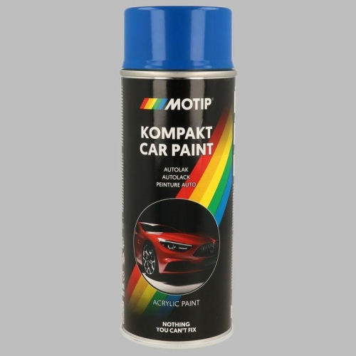Spr&uuml;hfarbe Autolack Kompakt Spray Kompakt 44930 blau hochgl&auml;nzend 400ml MOTIP