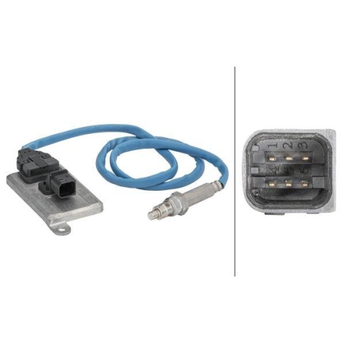 HELLA NOx-Sensor, NOx-Katalysator 6PN 358 186-131