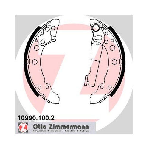 ZIMMERMANN Bremsbackensatz 10990.100.2