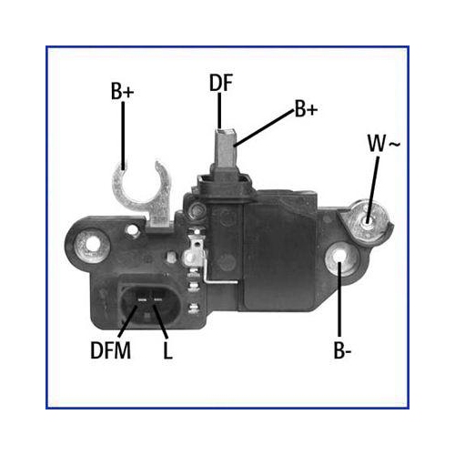 ASTEMO-HITACHI Generatorregler Hueco