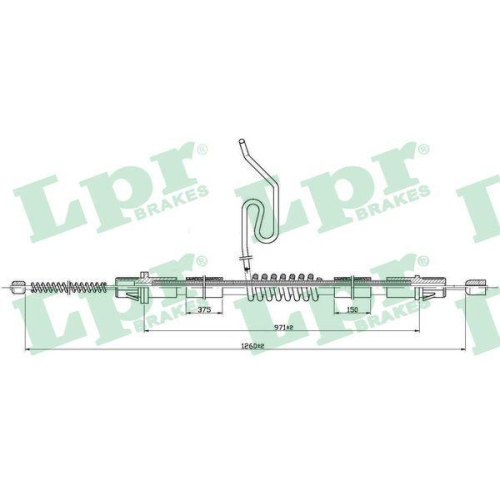 LPR Seilzug, Feststellbremse