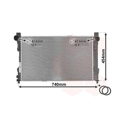 VAN WEZEL K&uuml;hler, Motork&uuml;hlung *** IR PLUS *** 30002338