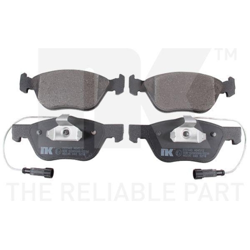 NK Bremsbelagsatz, Scheibenbremse 222340