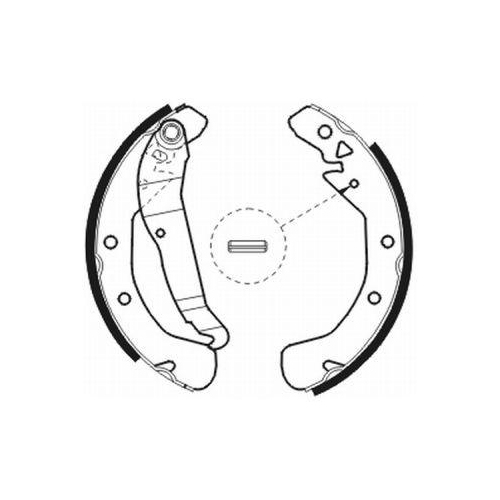 ABE Bremsbackensatz C0X009ABE