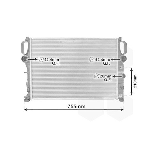 VAN WEZEL K&uuml;hler, Motork&uuml;hlung 30002341