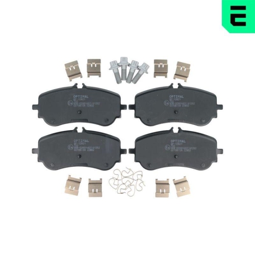 OPTIMAL Bremsbelagsatz, Scheibenbremse BP-12821