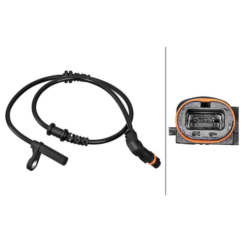 HELLA Sensor, Raddrehzahl 6PU 358 217-141