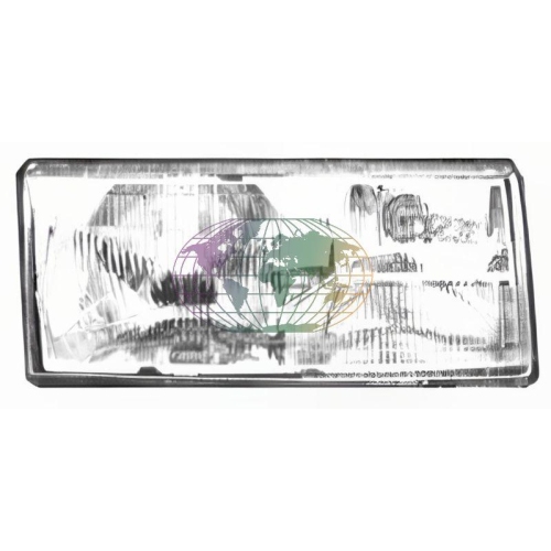 Lexmond Trading BV Streuscheibe, Hauptscheinwerfer 9651254