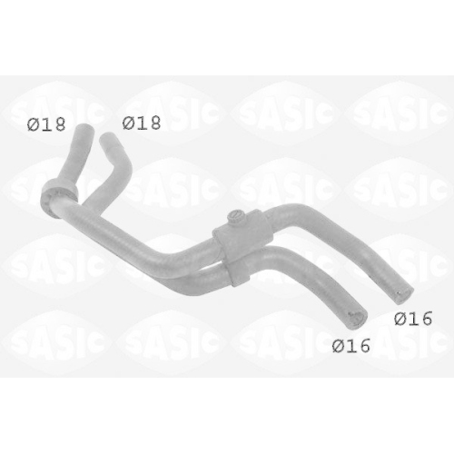 SASIC K&uuml;hlerschlauch 3406003