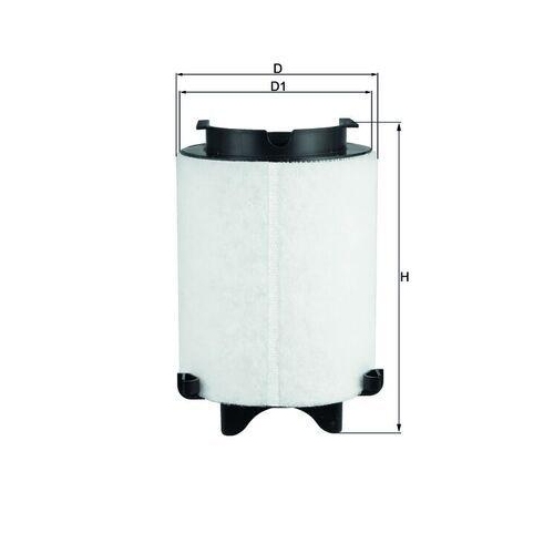 KNECHT Luftfilter LX 1566/1