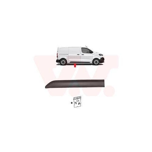 VAN WEZEL Zier-/Schutzleiste, T&uuml;r 0944406