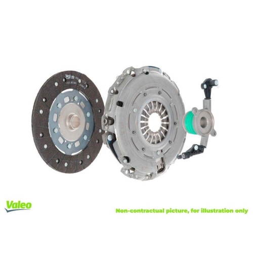 VALEO Kupplungssatz KIT3P (CSC) mit selbstnachstellender Technologie 834525