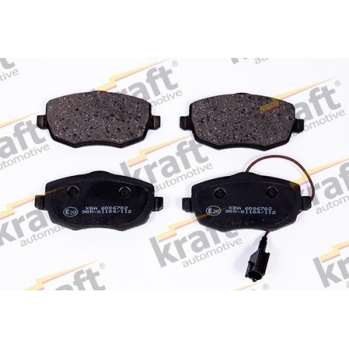 KRAFT Automotive Bremsbelagsatz, Scheibenbremse 6006702