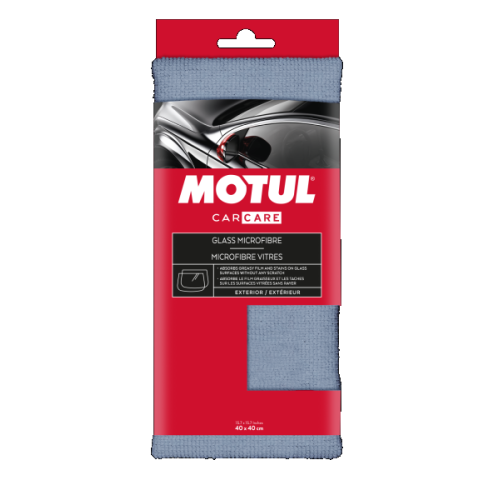 GLAS- UND SPIEGELREINIGUNGSTUCH MIKROFASER 40 X 40CM / MOTUL 110110