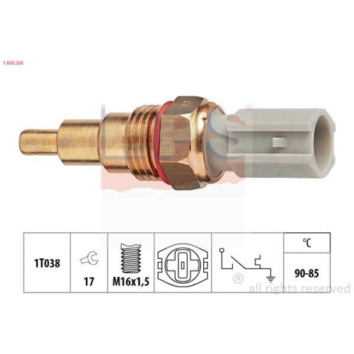 EPS Temperaturschalter, K&uuml;hlerl&uuml;fter Made in Italy - OE Equivalent