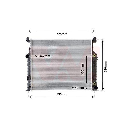 VAN WEZEL K&uuml;hler, Motork&uuml;hlung 30002458