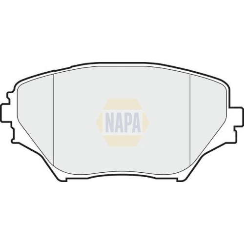 NAPA Bremsbelagsatz, Scheibenbremse NAPA NBP1020