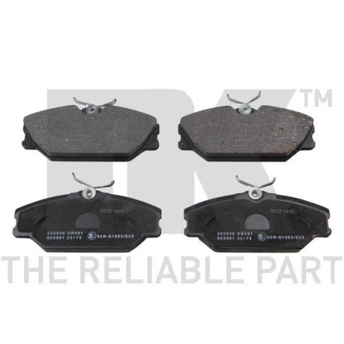 NK Bremsbelagsatz, Scheibenbremse 223946