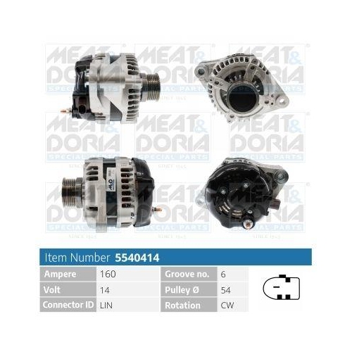 MEAT & DORIA Generator 5540414