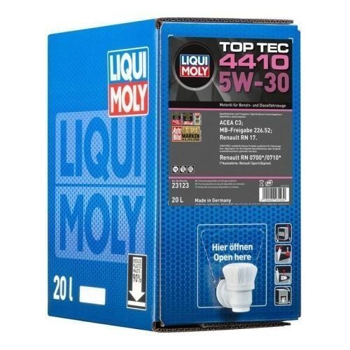 Liqui Moly Motoröl Top Tec 4410, 5W-30, 20-Liter 23123 Bag in Box Renault RN17
