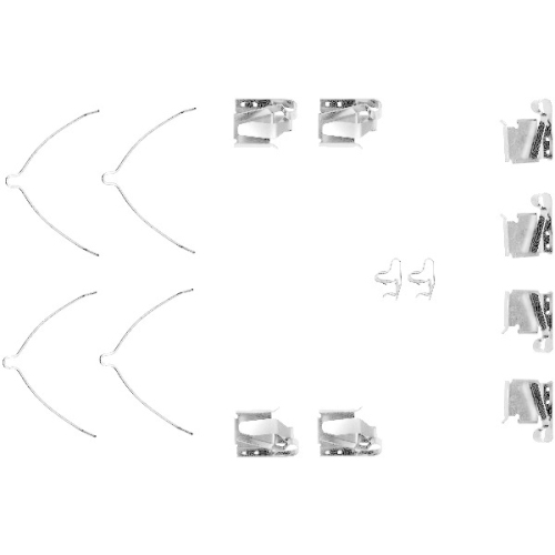 TEXTAR Zubehörsatz, Scheibenbremsbelag 82061000