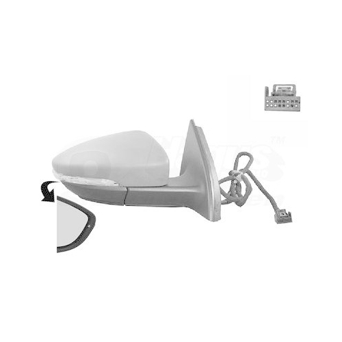 VAN WEZEL Au&szlig;enspiegel * HAGUS * 5740818