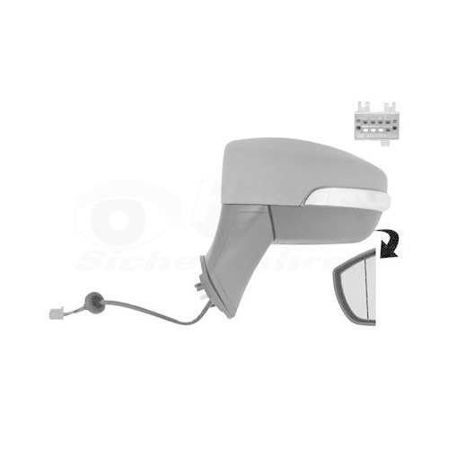 VAN WEZEL Au&szlig;enspiegel * HAGUS * 1803805