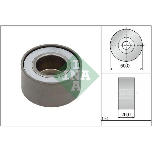 Schaeffler INA Umlenk-/F&uuml;hrungsrolle, Keilrippenriemen 532 0392 20