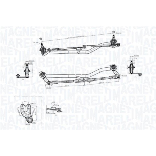 MAGNETI MARELLI Wischergest&auml;nge 085570787010