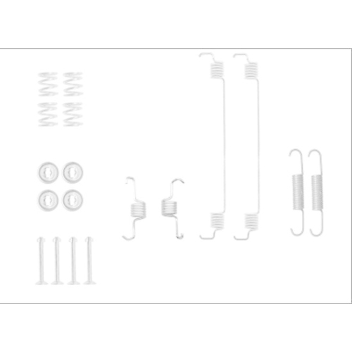 TEXTAR Zubeh&ouml;rsatz, Bremsbacken 97041600
