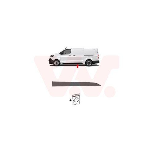 VAN WEZEL Zier-/Schutzleiste, T&uuml;r ** Equipart ** 3892405