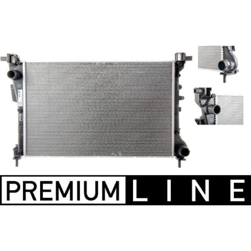 MAHLE K&uuml;hler, Motork&uuml;hlung BEHR *** PREMIUM LINE *** CR 1661 000P
