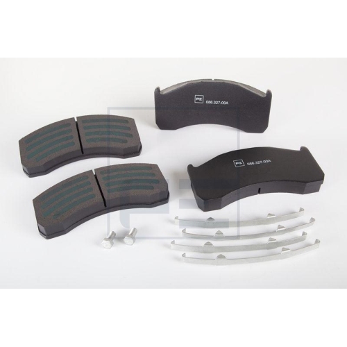 PE Automotive Bremsbelagsatz, Scheibenbremse 086.327-00A