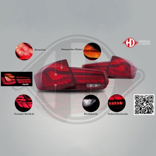 DIEDERICHS Heckleuchtensatz HD Tuning 1217892