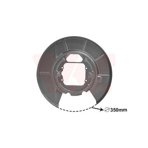 VAN WEZEL Spritzblech, Bremsscheibe 0685373