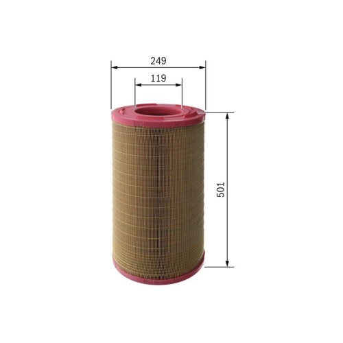 BOSCH Luftfilter F 026 400 184