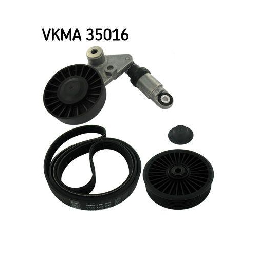 SKF Keilrippenriemensatz VKMA 35016