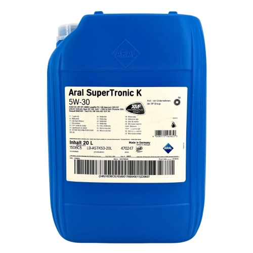 Aral Motor&ouml;l Motoren&ouml;l Super Tronic K 5W-30 E4 - 20 Liter Kanister 15DBC5