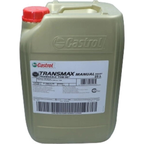Schaltgetriebeöl CASTROL 15D703 Transmax Getriebeöl Synthetiköl 75W-90 20 Liter