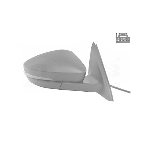 VAN WEZEL Au&szlig;enspiegel * HAGUS * 7624806