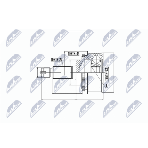 NTY Gelenksatz, Antriebswelle NPZ-SB-012