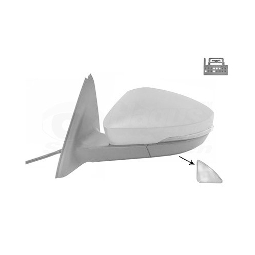 VAN WEZEL Au&szlig;enspiegel * HAGUS * 7624817